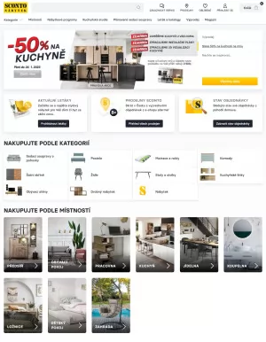 akční leták Sconto nábytek 24.1.2023-30.1.2023