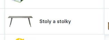 Stoly a stolky