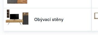 Obývací stěny