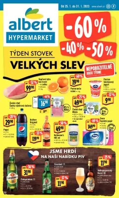 akční leták Albert 25.1.2023-31.1.2023