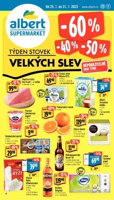 akční leták Albert 25.1.2023-31.1.2023