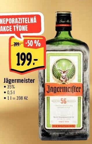 Bylinný likér Jägermeister