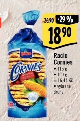 Chlebíčky Cornies Racio
