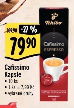 Kapsle Cafissimo Tchibo