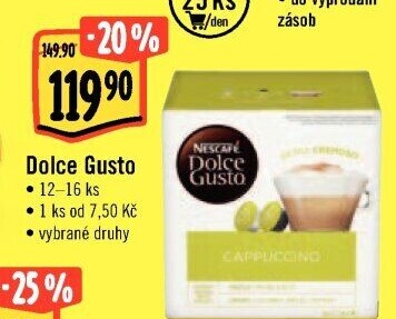 Kapsle Dolce Gusto Nescafé