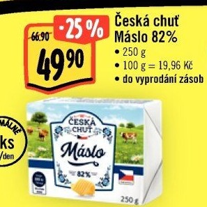 Máslo Česká chuť