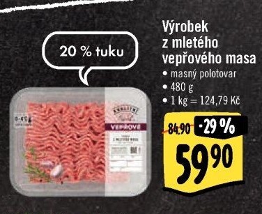 Maso mleté vepřové Albert