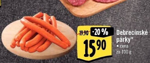 Párky debrecínské