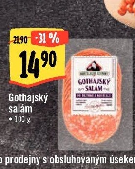 Salám kostelecký Gothaj Kostelecké uzeniny