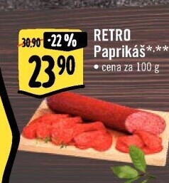 Salám Paprikáš Albert Retro