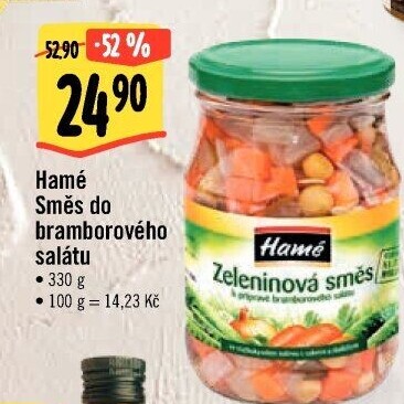 Směs do bramborového salátu Hamé