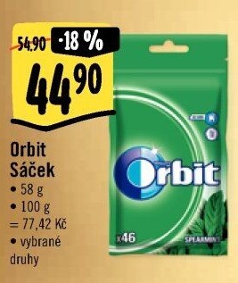 Žvýkačky Orbit