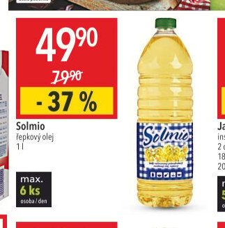 Solmio řepkový olej