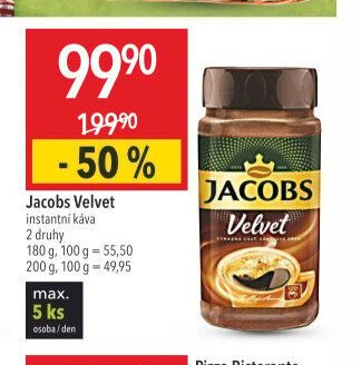 Jacobs Velvet instantní káva