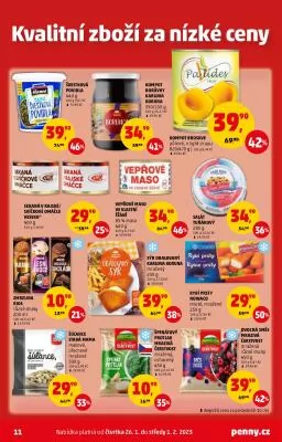 akční leták Penny Market 26.1.2023-1.2.2023