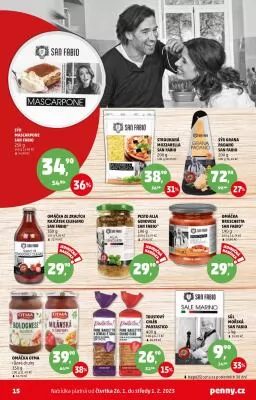 akční leták Penny Market 26.1.2023-1.2.2023