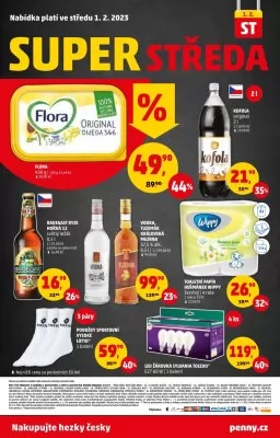 akční leták Penny Market 26.1.2023-1.2.2023