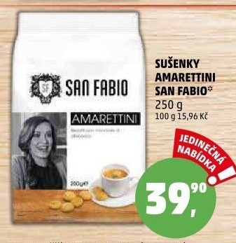 Sušenky Amarettini San Fabio