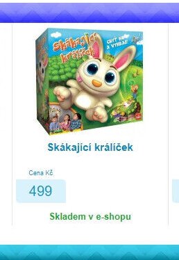Skákající králíček