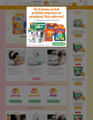 akční leták Teta drogerie 25.1.2023-31.1.2023