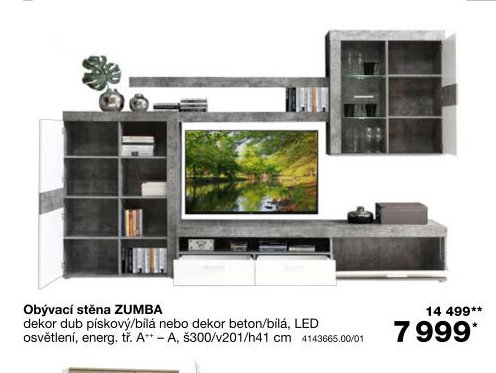 Obývací stěna ZUMBA - Jysk akcniletaky.com
