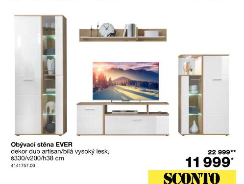 Obývací stěna EVER - Jysk akcniletaky.com