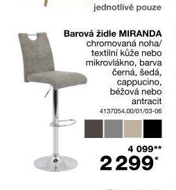 Barová židle MIRANDA - Jysk akcniletaky.com