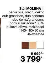 Stůl MOLENA 1 - Jysk akcniletaky.com