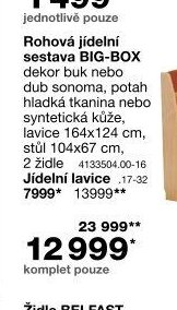 Rohová jídelní sestava BIG-BOX - Jysk akcniletaky.com