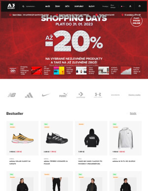 akční leták A3 SPORT 25.1.2023-31.1.2023