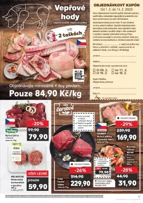 akční leták Kaufland 1.2.2023-7.2.2023