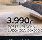 Postel, plocha lůžka cca 120x200 cm