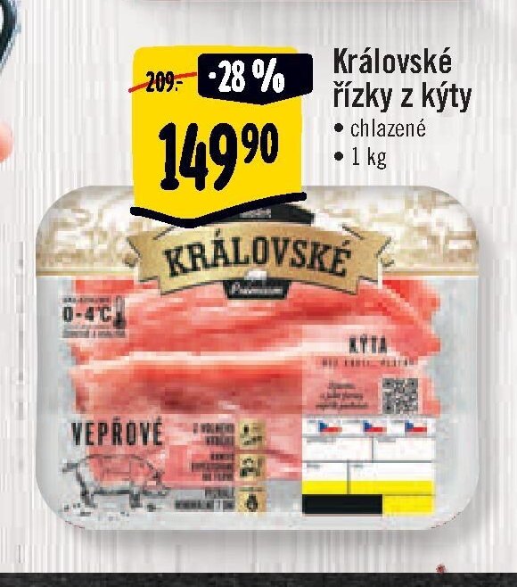 Královské řízky z kýty
