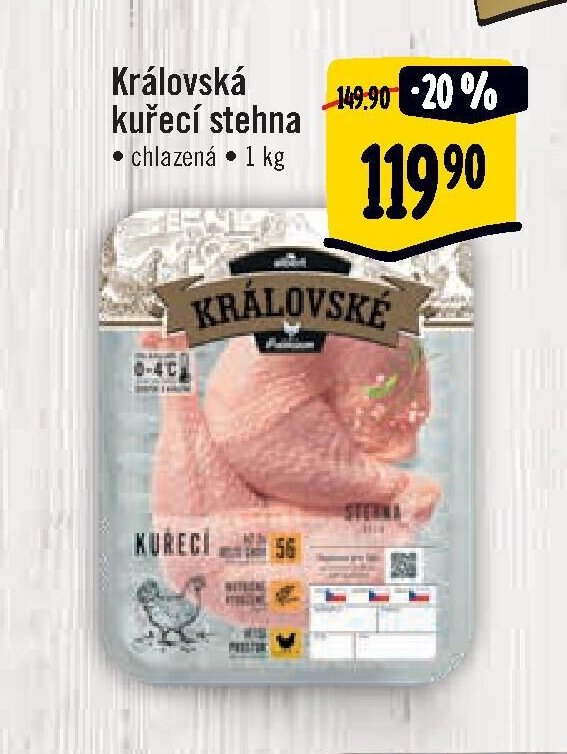 Královská kuřecí stehna