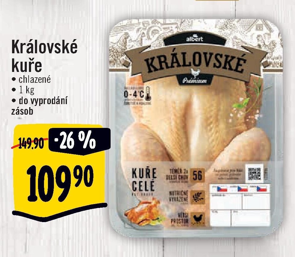 Královské kuře celé