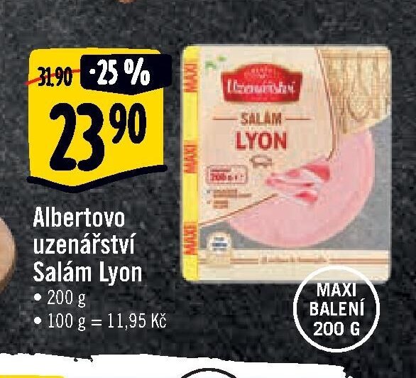 Albertovo uzenářství Salám Lyon