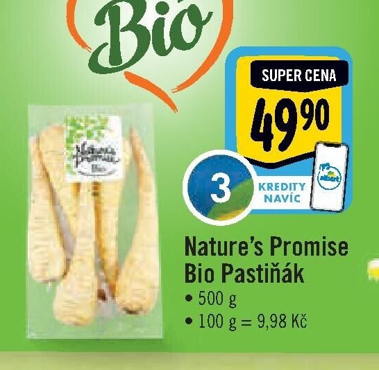 Nature's Promise Bio Pastiňák