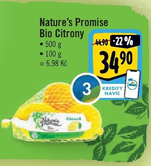 Nature's Promise Bio Citrony 500 g