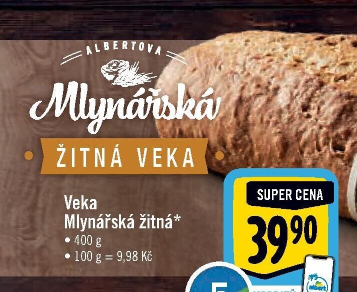 Veka Mlynářská žitná