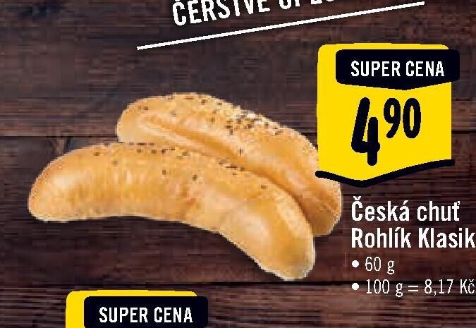 Česká chuť Rohlík Klasik