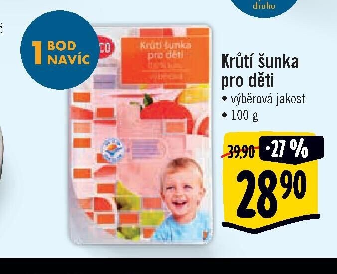 Krůtí šunka pro děti