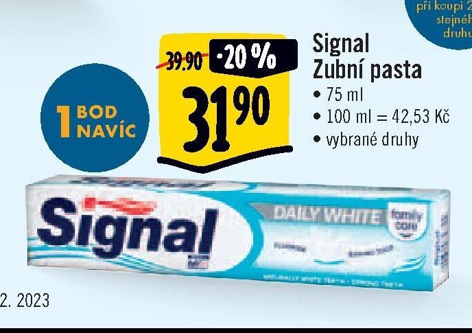 Signal Zubní pasta