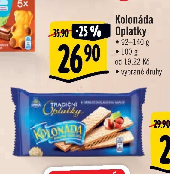 Kolonáda Oplatky
