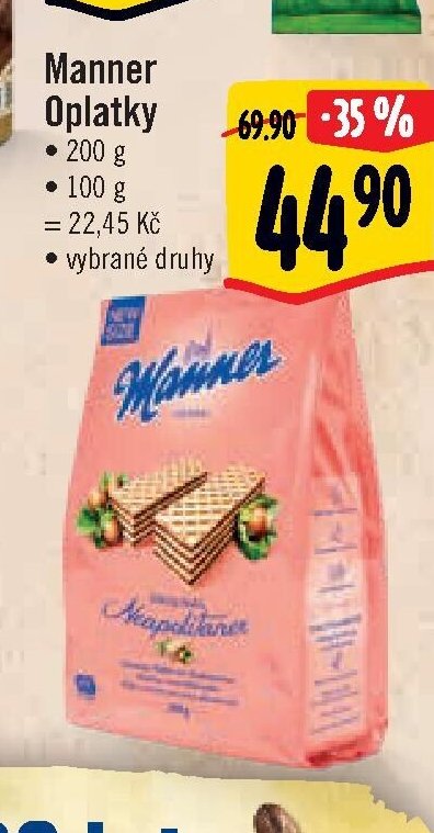 Manner Oplatky