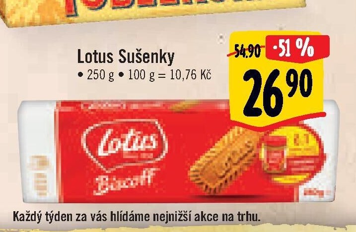 Lotus Sušenky