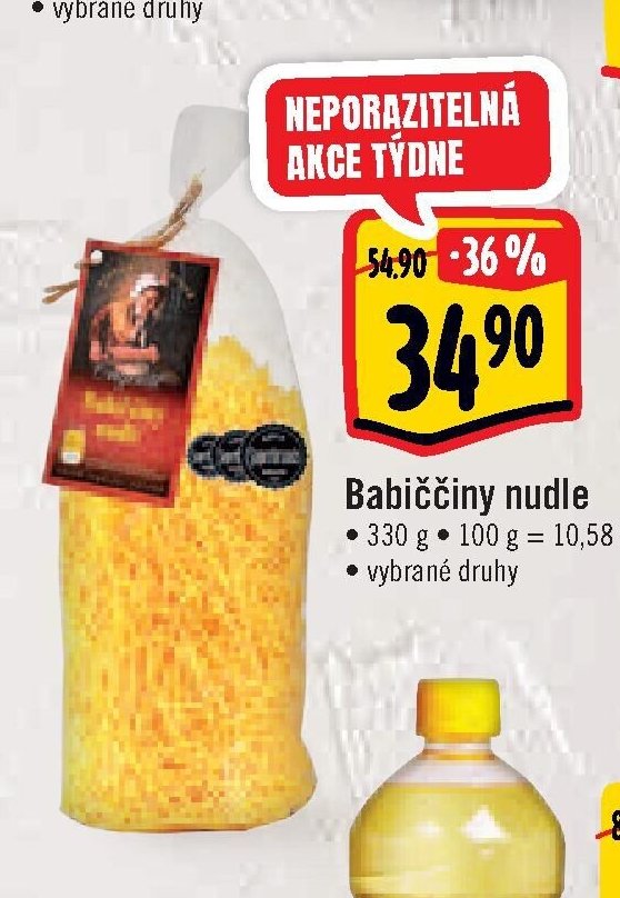 Babiččiny nudle