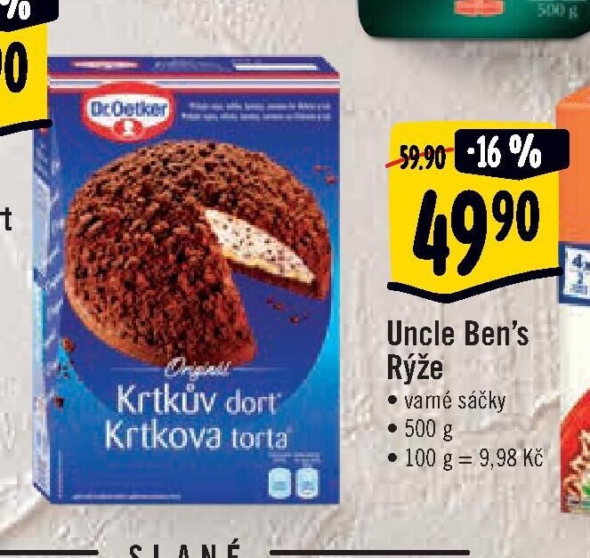 Dr. Oetker Krtkův dort