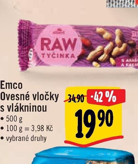 Emco Ovesné vločky s vlákninou