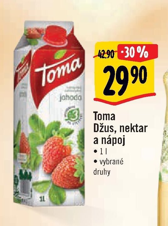 Toma Džus, nektar a nápoj