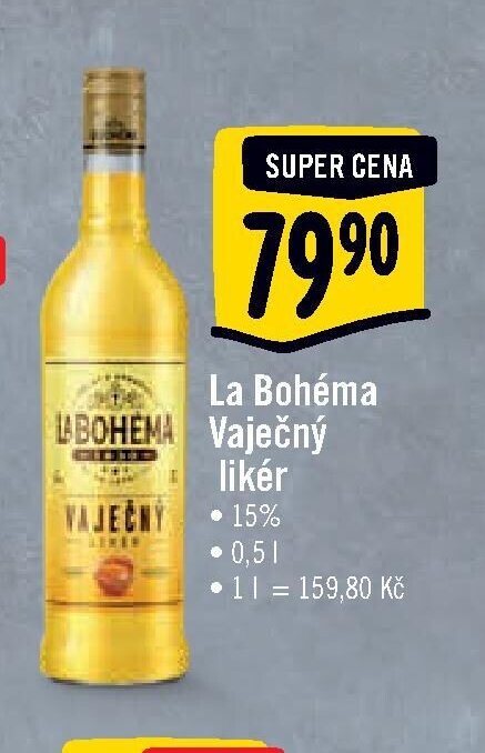 La Bohéma Vaječný likér